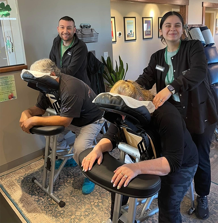 Chiropractic New Buffalo MI Chair Massage